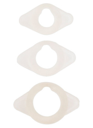Love Rings Set of 3 16/21/26 mm
